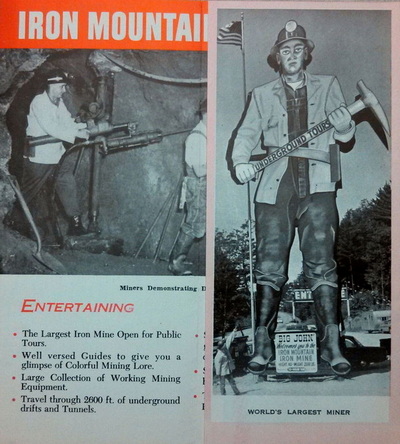 Iron Mountain Iron Mine - Old Flyer